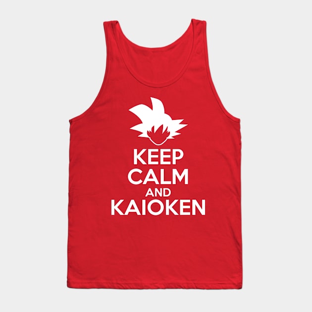 Keep Calm and Kaioken Tank Top by ZTees